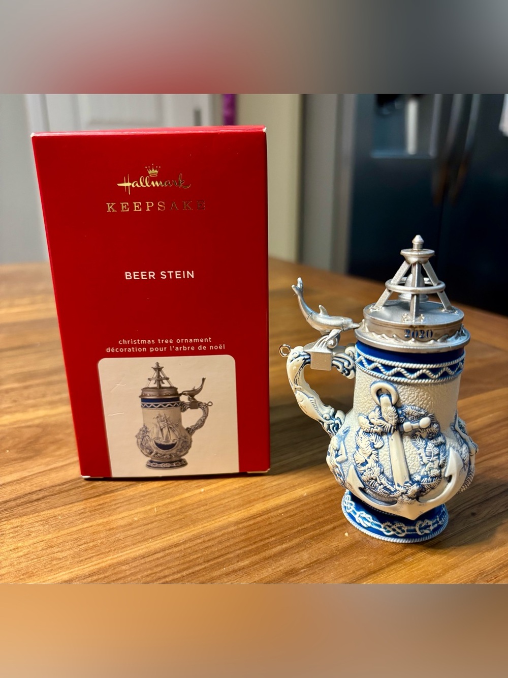 Hallmark Keepsake Ornament 2020 ~ Nautical Beer Stein
